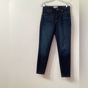 Everlane Dark Blue High-Rise Jeans curvy